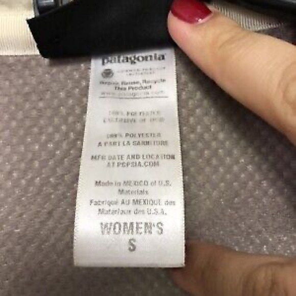 Patagonia Retro X Jacket Womens Size Small Deep Pile Fleece Quilted Side - Picture 3 of 8
